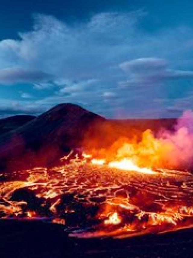 Iceland volcano